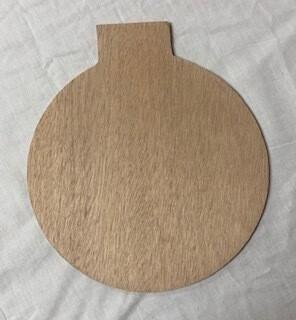 Christmas Ornament Wood Cutout