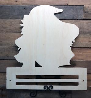 Scarecrow Head with Rail