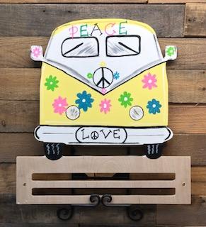 Painted Volkswagen Bus/Van Rail